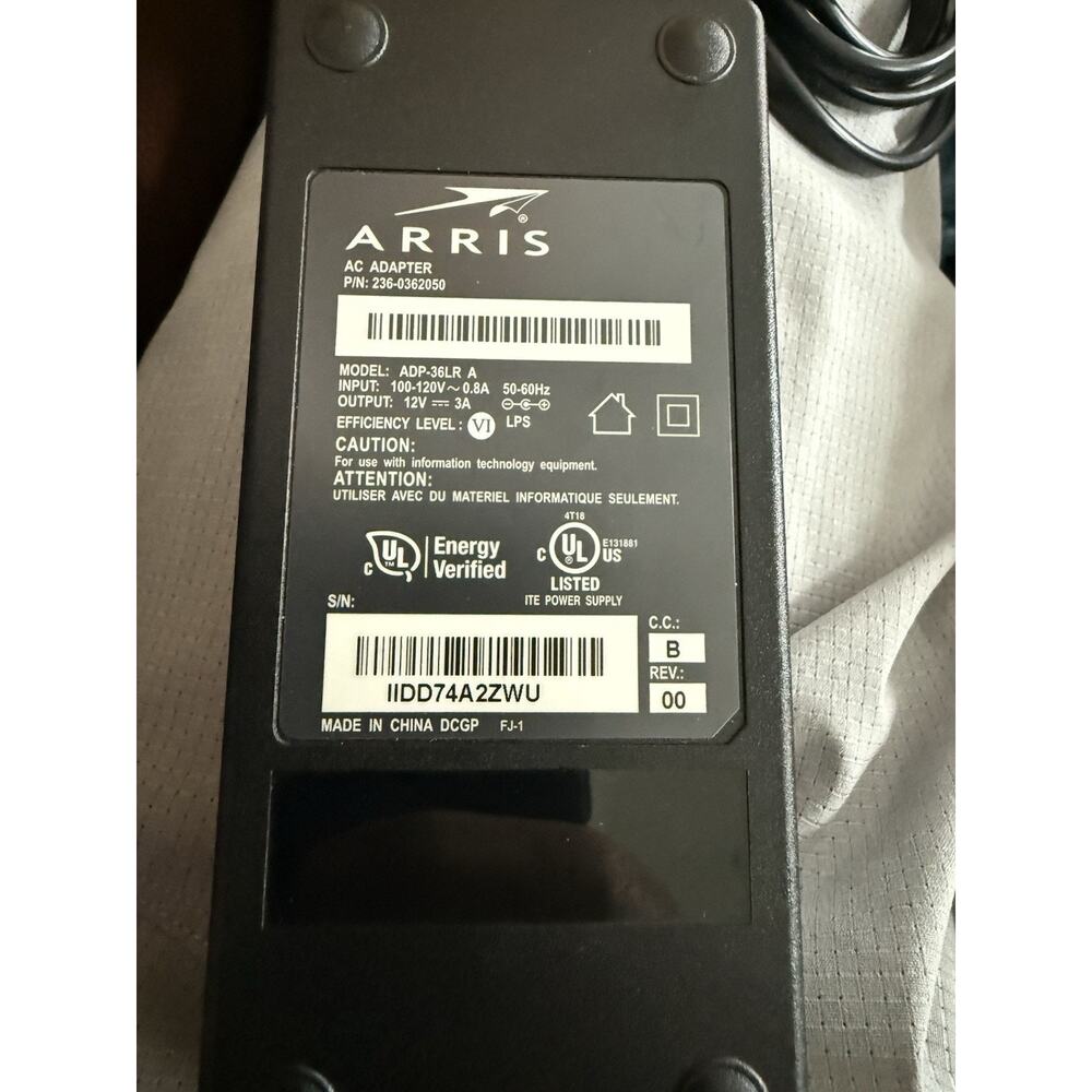 Arris 236‑0362050 Power Supply 18V